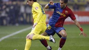 Nogometaši Villarreala so bili blizu točke na srečanju z Barcelono.
