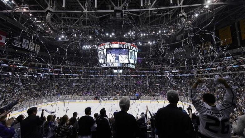 Staples Center Los Angeles Kings San Jose Sharks liga NHL
