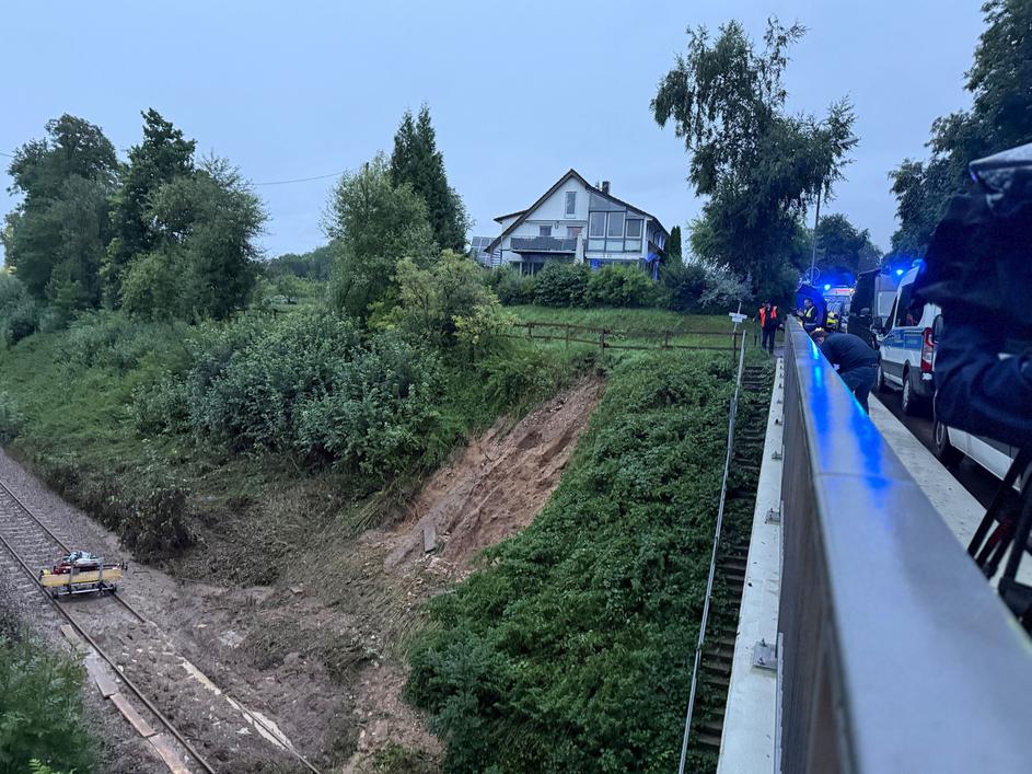 Nesreča vlaka v Nemčiji