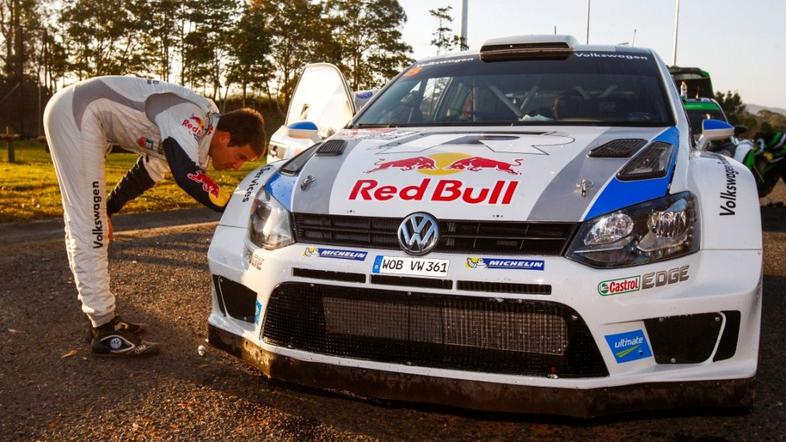 Ogier Volkswagen Polo WRC reli rally Avstralija