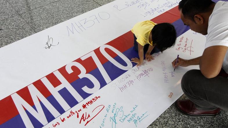 Malaysia Airlines malezijsko letalo želje prošnje potniki