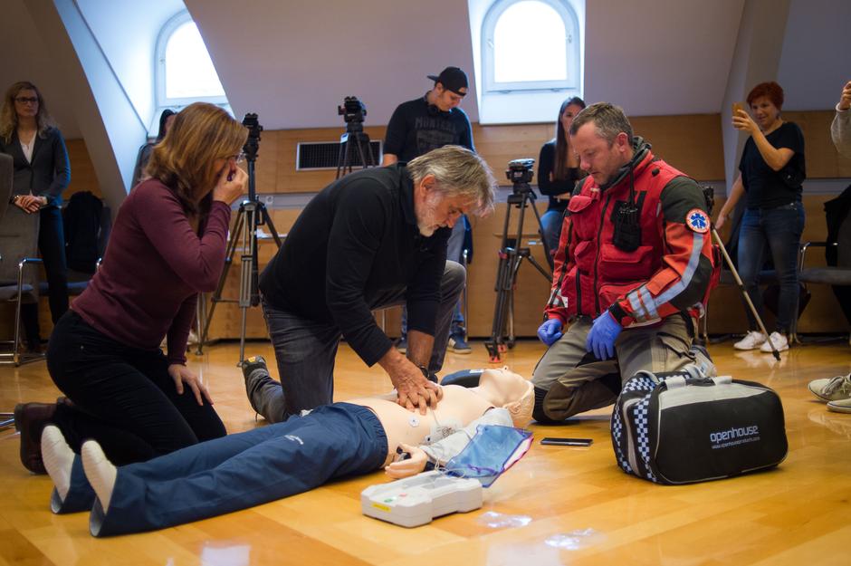 Novinarsko konferenco ob prvem Svetovnem dnevu oživljanja. | Avtor: Anže Petkovšek