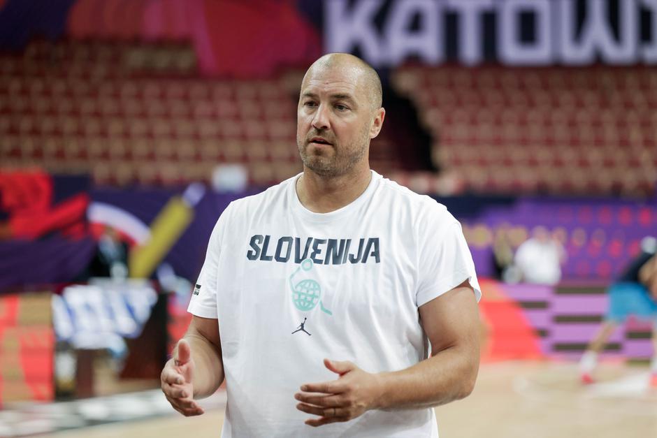 trening košarkarske reprezentance slovenije, marko milić | Avtor: Saša Despot