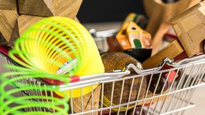 Nakupovalni voziček - igrače