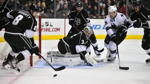 Tekma med LA Kings in San Jose Sharks. 