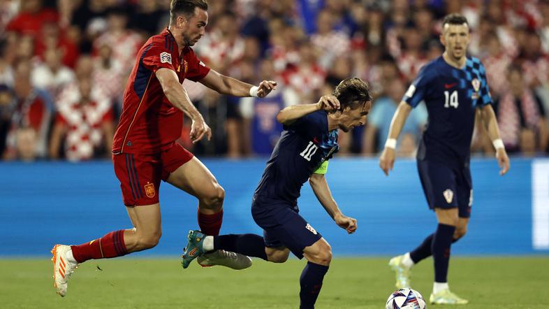 Luka Modrić Španija Hrvaška Liga narodov