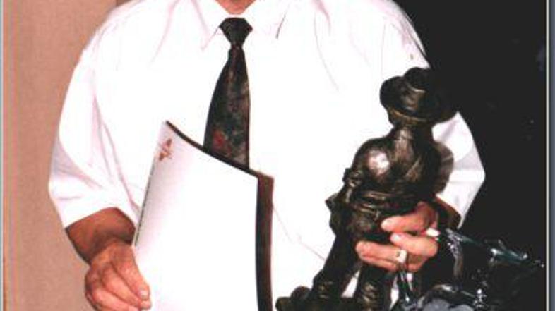 Stanko Čurin ima že bogato zbirko nagrad