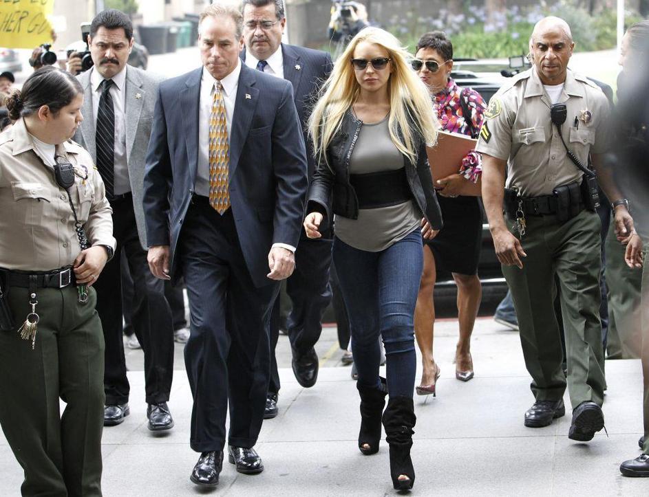 Lindsay Lohan zapor kazen