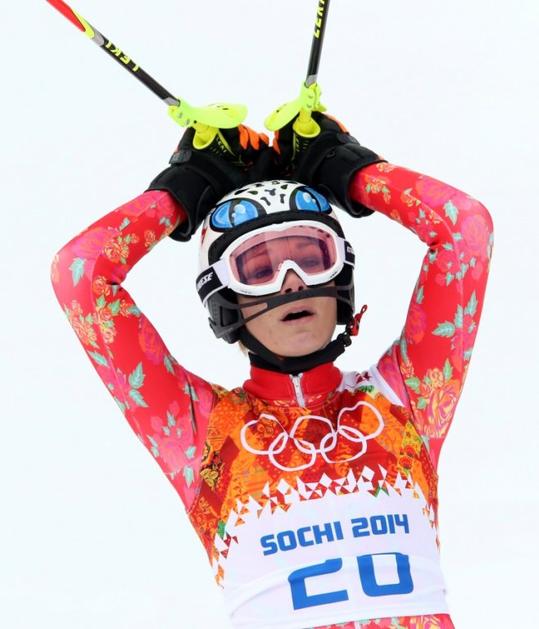 Höfl Riesch superkombinacija olimpijske igre Soči 2014 slalom