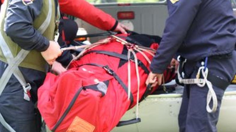 reševanje, gore, policisti