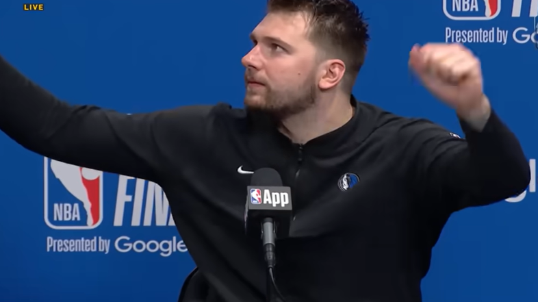 Reakcija Luke Dončića