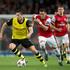 Lewandowski Özil Ramsey Arsenal Borussia Dortmund