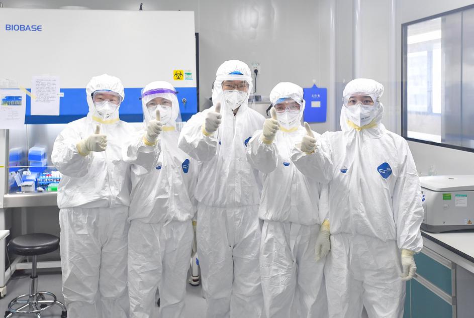 Koronavirus covid-19 laboratorij