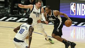 Luka Dončić in Kawhi Leonard