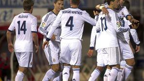 Ronaldo Ramos Alonso Özil Pepe Mallorca Real Madrid Liga BBVA Španska liga prven