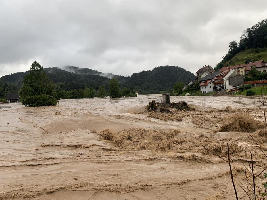 Škofja Loka, poplave | Avtor: Andrej Leban