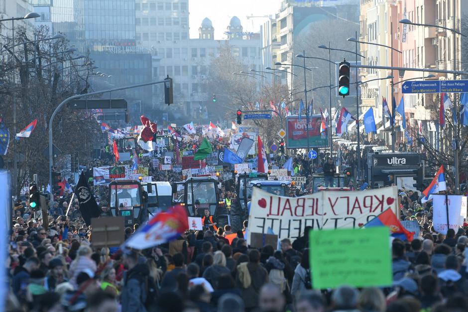Novi Sad protesti | Avtor: Profimedia