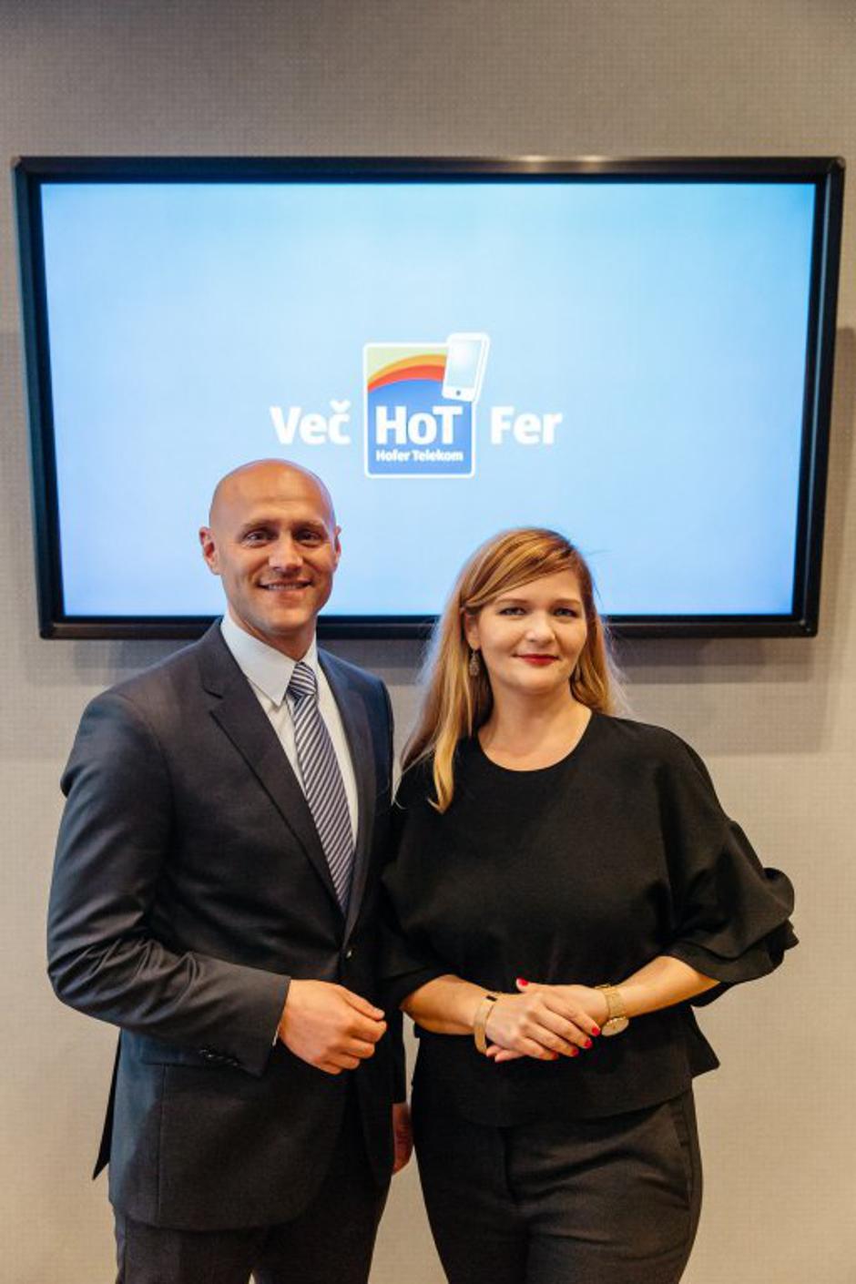 Matevž Martinuč, Hofer, Eva Aljančič, HoT mobil | Avtor: HoT