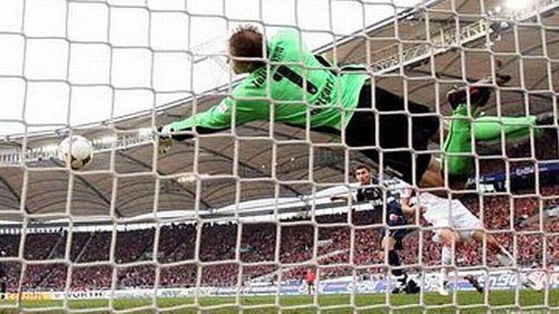 Milivoje Novakovič je bil nerešljiva uganka za Jensa Lehmanna.