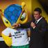 Fuleco maskota Ronaldo FIFA zlata žoga podelitev prireditev Zürich