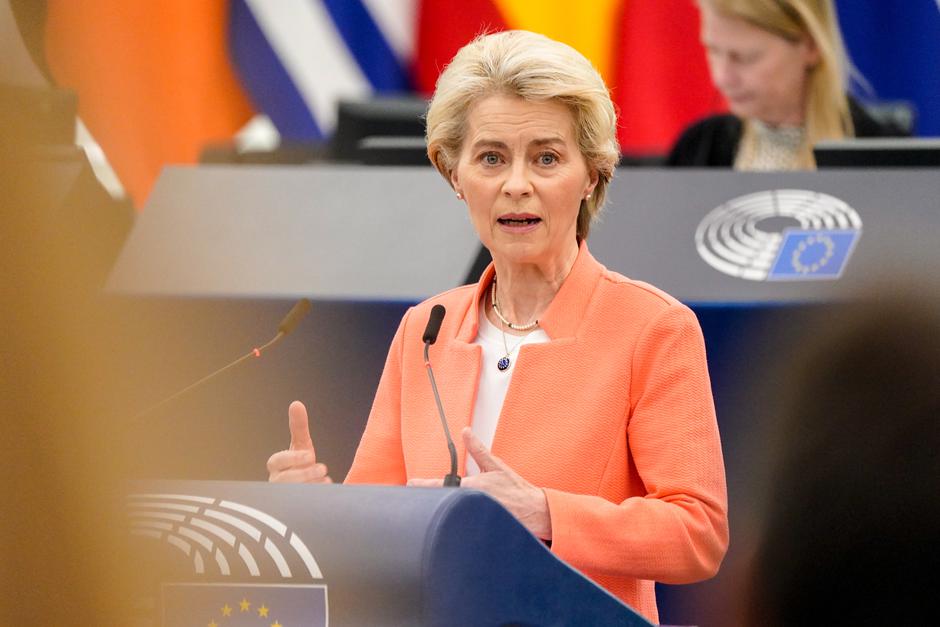 predsednica Evropske komisije Ursula von der Leyen | Avtor: EP