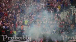 Divjanje hrvaških navijačev