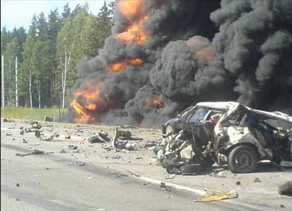 Posledice nesreče, v kateri je zaradi objestnosti in prepričanosti v vozniško zn