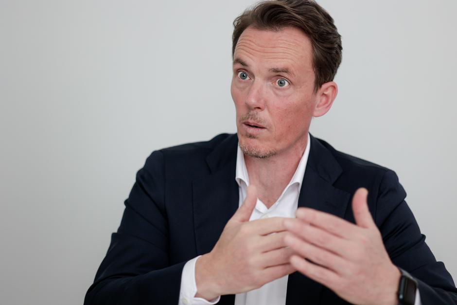 Gregor Hutar, član upravnega odbora in vodstvenega tima Sandoza Slovenija | Avtor: Saša Despot