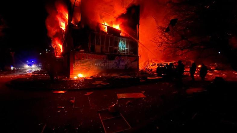 Ruski napad na mesto Dobropilja