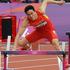 Liu Xiang 110m z ovirami padec london 2012