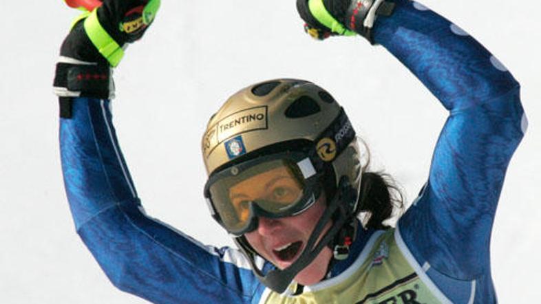 Chiara Costazza je bila najhitrejša v obeh vožnjah slaloma v Lienzu.