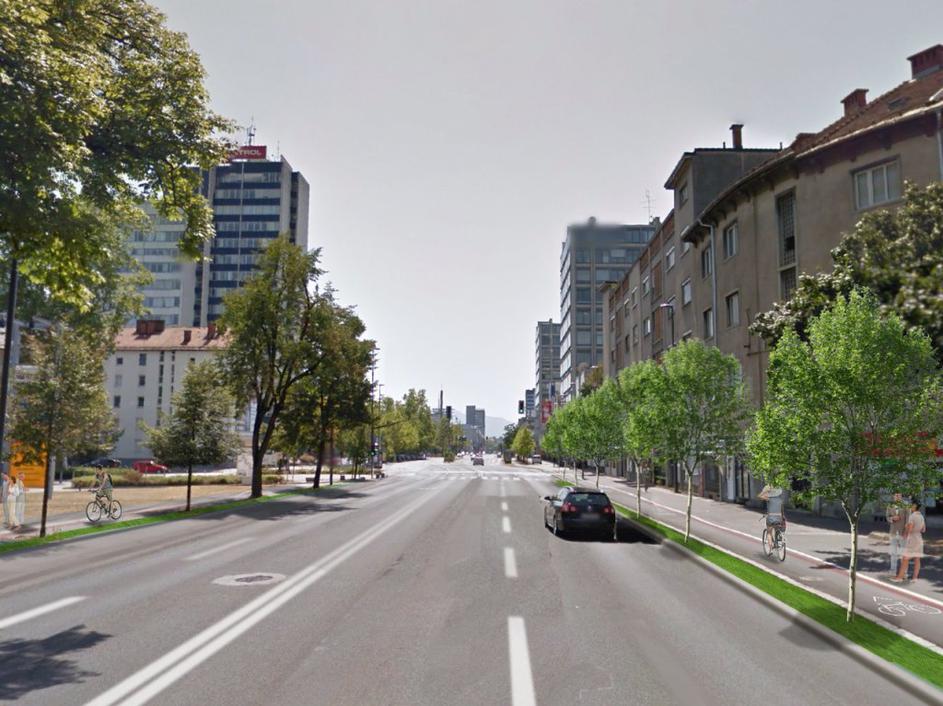 Razširitev Dunajske ceste