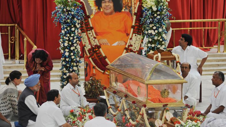 pogreb Sai Baba