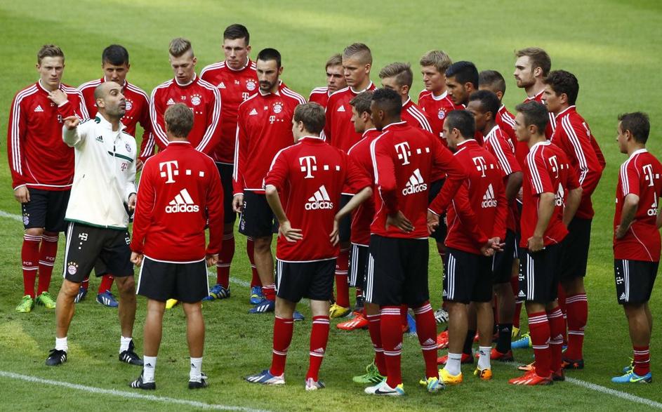 Bayern München (trening) Pep Guardiola