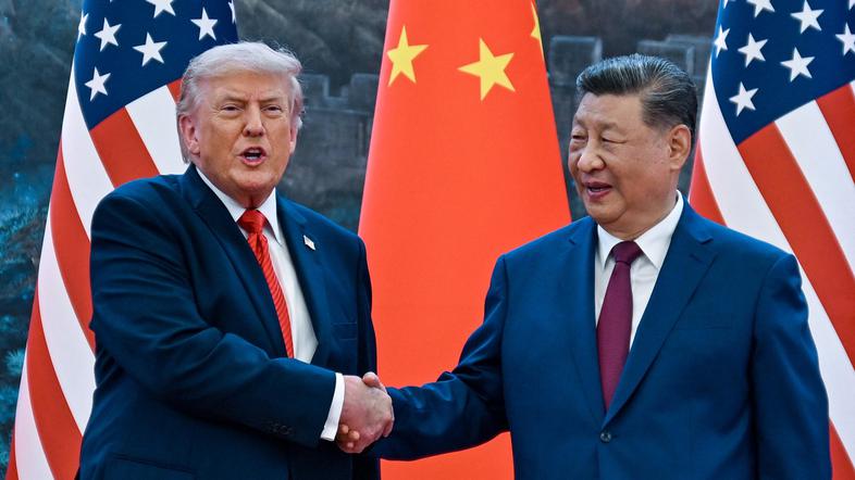 Donald Trump Xi Jinping