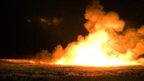 Požar - fotografija je simbolična