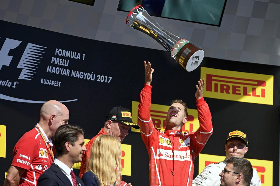 Sebastian Vettel VN Madžarske