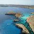 Comino Malta Modra laguna