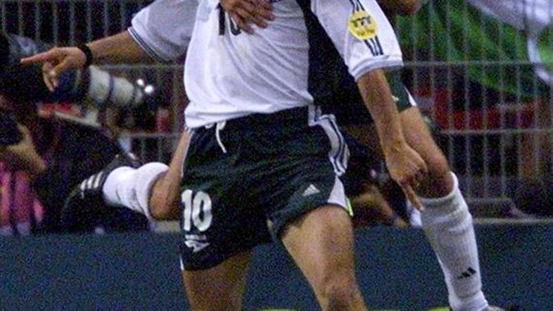 Zlatko Zahovic Saso Udovic gol zadetek veselje proslavljanje proslava slavje