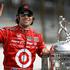 Indy 500 zmagovalec 2010 Dario Franchitti Ashley Judd
