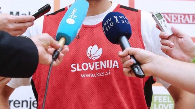 Nachbar Slovenija Češka EuroBasket trening Zreče