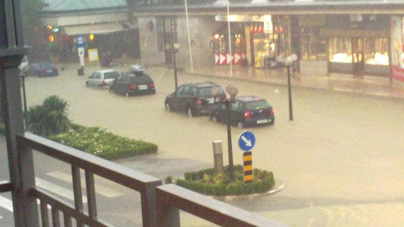Tako je bilo včeraj v Portorožu. (Foto: FB)