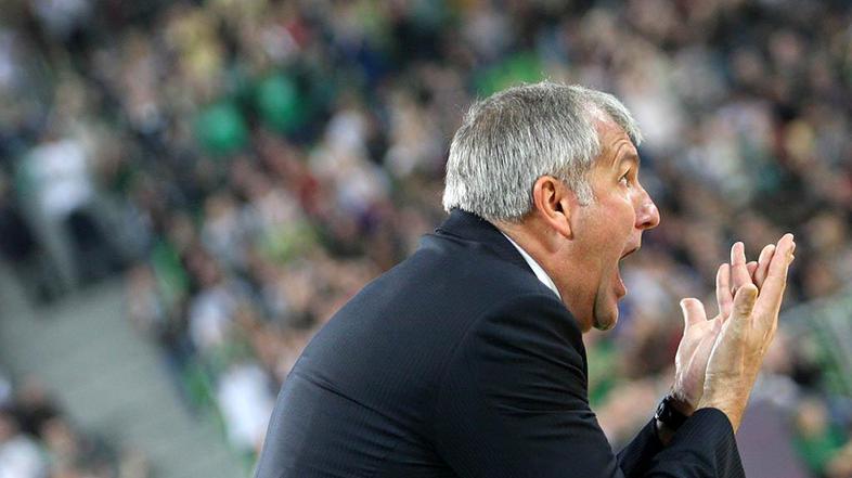 Željko Obradović ima pokvarjene praznike. (Foto: Boštjan Tacol)