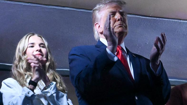 Donald Trump na NBA tekmi