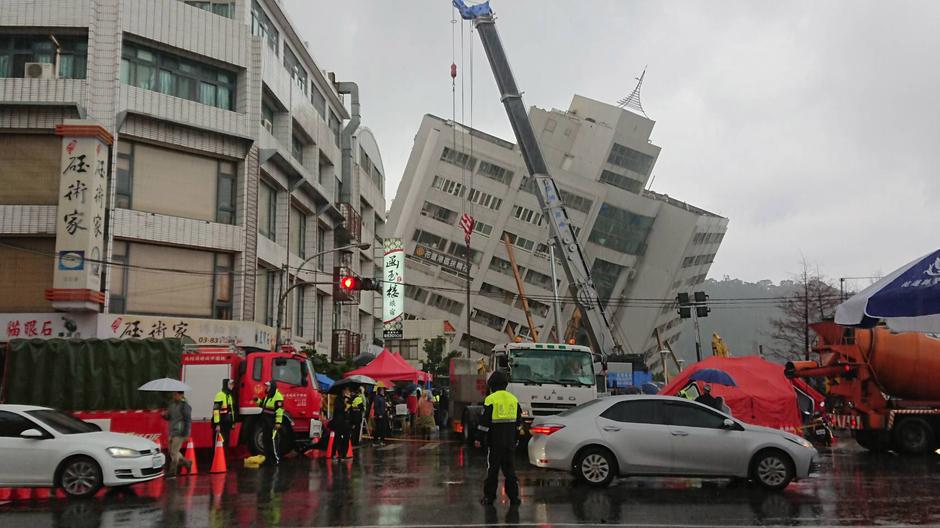 Potres na Tajvanu | Avtor: Epa