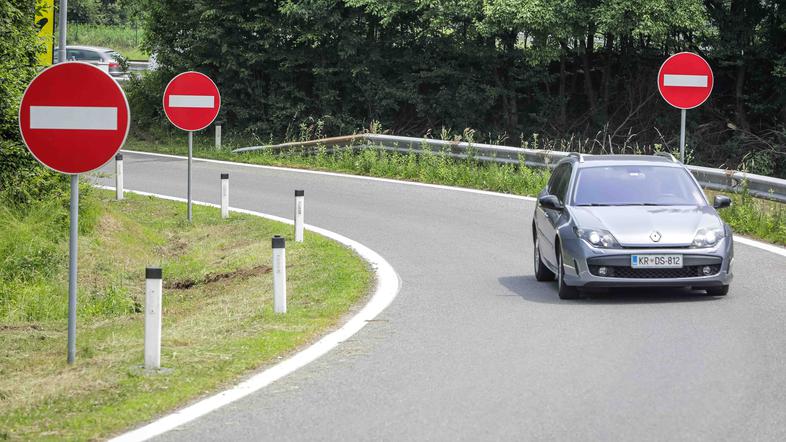 DARS napačna smer avtocesta