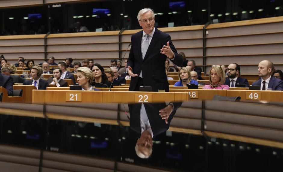 Plenarno zasedanje o brexitu v Bruslju | Avtor: Epa