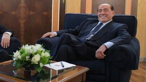 Vladimir Putin in Silvio Berlusconi