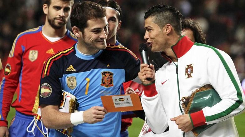 Casillas zagotavlja, da se s Cristianom razumeta dobro. (Foto: EPA)