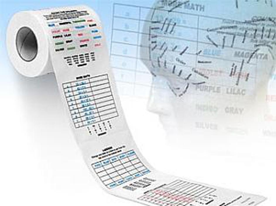 Toaletni papir "miselni trener" hoče, da na stranišču razmišljate!